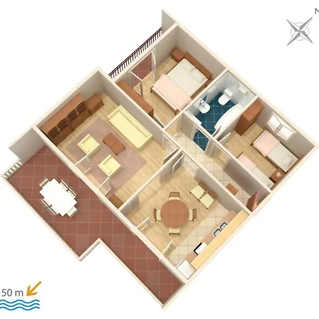 By The Sea Grebastica, Sibenik - 471 Apartment